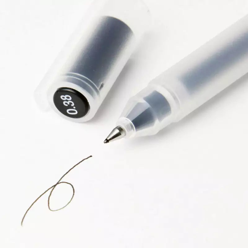 10pcs MUJIs Gel Ink Ball Point Pen