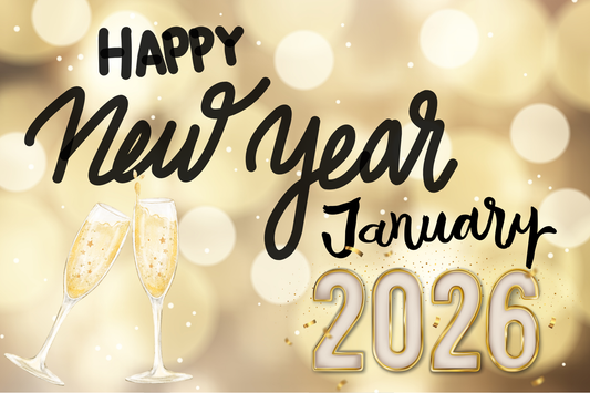 Januar-Kartenset "New Beginnings" – Digital Download